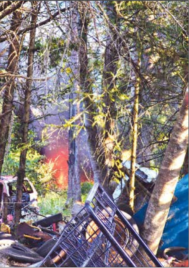 For Jessica Matthias, the fire meant watching a place she called home go up in flames.