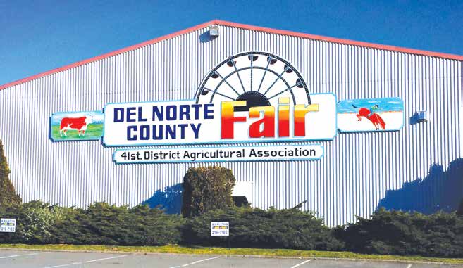 The Del Norte County Fairgrounds, run by the 41st District Agricultural Association.
